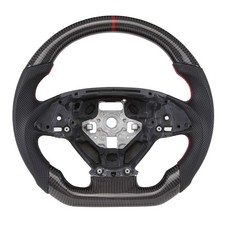 Real Carbon Fiber Steering Wheel for Chevrolet Corvette C7 ZR1 2014-2019 picture