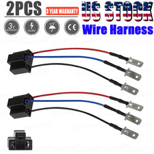 2x H4 9003 HB2 Wire Harness 4x6
