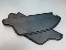 Dodge Demon Plymouth Duster 340 Sun Visors Black leather pair 1971 picture