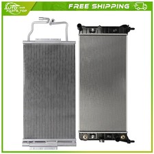 Aluminum Radiator and AC Condenser Cooling Kit For 2012-2013 Chevrolet Impala picture