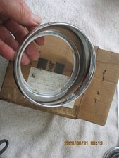 NOS 1975-1977 CHRYSLER CORDOBA RIGHT/LEFT PARKING LAMP BEZEL-PART NO. 3798232 picture