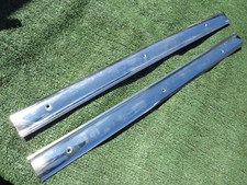 1963 63  Lincoln Continental Trunk Deck Lid Stainless Trim Molding picture