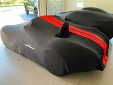 Coverking Satin Stretch Indoor Custom Car Cover for Shelby Cobra with Stripes picture