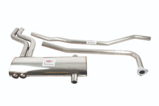 Triumph TR6 / TR250 Carburettor Only 1967-1975 Stainless Steel Exhaust System picture