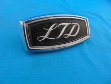 1971 1972 Ford LTD Roof Sail Panel Emblem Nice Used Part picture