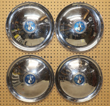 SET  VINTAGE ANTIQUE 1954 54 HUDSON HORNET WASP JET LINER HUBCAPS WHEEL COVERS picture