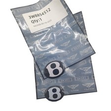 NEW Black Hood & Trunk B emblem badge for Bentley Continental GT GTc Flying Spur picture