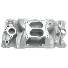 Edelbrock Engine Intake Manifold Fits 1965 Pontiac Beaumont picture