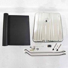 62-64 Cadillac gas tank with 2 line fuel sending unit & strap kit 26 gallon picture