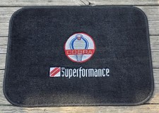 Cobra Superformance Sports Car Floor Mat Black Carpet  picture