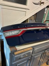 2018 Lincoln Continental Blue Rear Deck Lid OEM Used Salvage Part picture