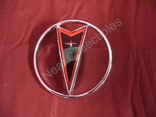 NOS OEM Pontiac Bonneville Front Grille Emblem 1990 - 91 CHROME picture