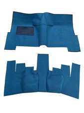 Studebaker Hawk Carpet Kit 1961-1964 Front and Rear Black Charcoal Red Maroon picture