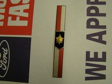 NOS OEM Ford 1967 Mercury Meteor Montcalm Grille Emblem Insert Foil Ornament picture