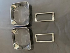 1971-72  Chevrolet Monte Carlo headlight bezel LH&RH OEM Rechromed  picture