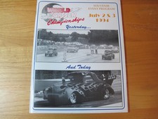 1994 Gasser Championships 1941 Willys 1933 Ford Anglia blower drag racing cars picture