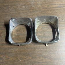 1968 PONTIAC BEAUMONT HEADLIGHT BEZEL 2X picture