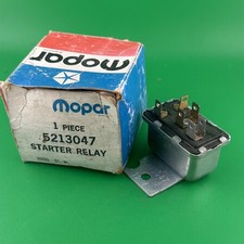 1981 - 1988 DODGE RAMPAGE CHARGER OMNI LEBARON STARTER RELAY NOS #5213047 NOS picture