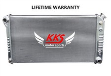POLISHED RADIATOR FIT 87-92 CADILLAC BROUGHAM 77-86 COMMERCIAL FLEETWOOD DEVILLE picture