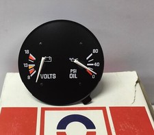 NOS  1984-1989 Buick Skyhawk Oil Pressure Voltage Gauge GM Part 25089869 picture