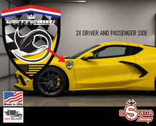 fit Chevrolet Corvette zr1 z06 racing side decal sticker c8 c7 c6 c5 stingray picture