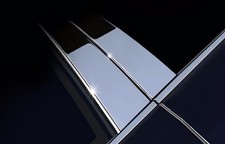 Chrome Pillar Posts 8PCS Stainless Door Trim FOR CADILLAC FLEETWOOD 4DR 93-96 picture