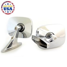 CHEVROLET BEL AIR CHROME DOOR MIRRORS NEW PAIR LH RH 2 PIECES 1950 51 52 55-1957 picture