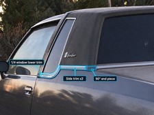 4 Piece 1981-1988 Cutlass 1/4 Vinyl Top Trim Lot picture
