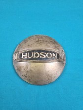 1937 Hudson Dog Dish Hubcap OEM VTG ORIGINAL PATINA SURVIVOR POVERTY CAP VINTAGE picture