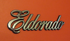 New 79-80-81-82-83-84-85 Cadillac Eldorado Trunk Lid Emblem-Black outline picture