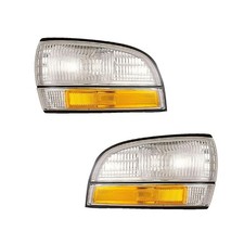 Side Marker Lights Reflectors Pair Set for 91-96 Buick Le Sabre/Park Avenue picture