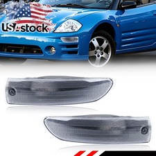 2X Clear Lens Front Bumper Turn Signal Lights For 2002-2005 Mitsubishi Eclipse picture