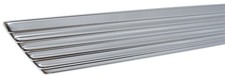 1962 CHEVROLET IMPALA ROCKER MOLDINGS 62C-12000 CLEAR  ANODIZED picture
