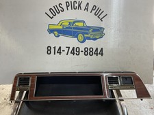 1990-1993 CHRYSLER IMPERIAL DASH CLUSTER BEZEL WOODGRAIN OEM ASSEMBLY 90-93 OEM picture