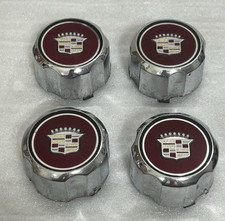 (4) GENUINE Cadillac GM Cimarron 1982 - 1988 Wheel Center Caps 1627198 picture