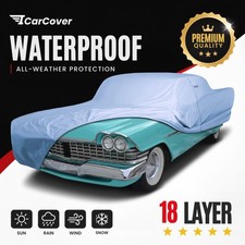 Plymouth Belvedere 2/4-Door1956-1959 Custom Fit Waterproof Car Cover 18 Layer picture