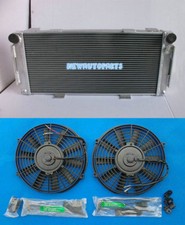 Full Aluminum Radiator +Fans For 1964-1969 Ford GT40 1965 1966 1967 1968 1969 MT picture