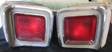 OEM 1969 Plymouth Roadrunner GTX Satellite Belvedere B Body Tail Light Set Used picture