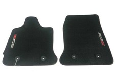 2014-2019 Corvette Z06 Floor Mats w/ Adrenaline Red Stitching 23476289 picture