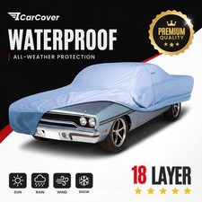 Plymouth Satellite 2/4-Door1965-1970 Custom Fit Waterproof Car Cover 18 Layer picture