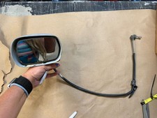 1971 1972 1973 Ford Pinto Remote SPORT Mirror LH Driver 71 72 73 OEM White picture