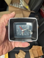 NOS 1966 66 Pontiac Clock Working Bonneville Catalina With Chrome Bezel  picture