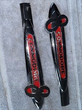 Vintage NOS 1952 Hudson Commodore 8 Front Fender Emblem Pair picture