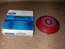 1980 FORD FAIRMONT - NOS STEERING WHEEL EMBLEM - RED - #E0BZ-3649-E picture
