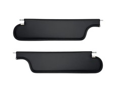 1966 1967 GM Oldsmobile cutlass 442 coupe Sun Visors Black two pin pair picture