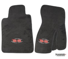2002 Chevrolet Camaro SS 35th Anniversary Edition Ebony Front Carpet Floor Mats picture
