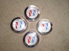 4 USED RALLYE WHEEL CENTER CAPS 71-79 BUICK GS SKYLARK REGAL CENTURY APOLLO picture