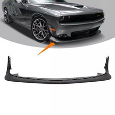 For Dodge Challenger GT & SRT & R/T 2015-2023 PP Black Front Bumper Lip Valance picture