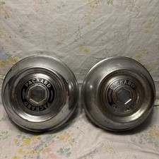 Vintage Lot Of 2 1953-56 Packard Caribbean Wire Wheel Hubcaps RARE 🔥🔥🔥  picture