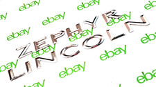 Lincoln Zephyr Trunk Letters Emblems OEM (13 Pieces) picture